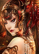 插画学校-奇幻生肖拟人-蛇