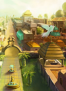 插画学校-动漫原画场景